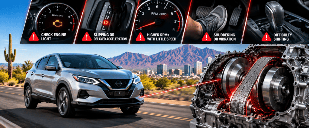 CVT transmission issues